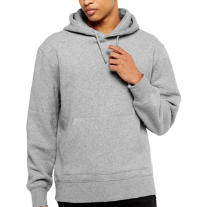 Sweat-shirt à capuche en molleton de coton lourd pour homme avec logo personnalisé, coupe classique, vêtement d'hiver décontracté, séchage rapide et respirant - Product Image 1