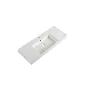 Lavabo in Resina da Bagno 48 Pollici Modello GRB48120MMO - Product Image 6