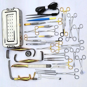 ชุดเครื่องมือเสริมหน้าอกศัลยกรรมพลาสติก 38 ชิ้น วัสดุสแตนเลสเกรดทางการแพทย์ คุณภาพสูง - Product Image 1