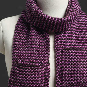 Écharpe tricotée unisexe style Preppy - Cache-cou d'hiver tendance Campus - Accessoire de cou doux en crochet avec logo personnalisé - Product Image 6