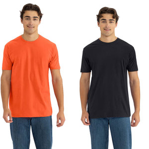 Unisex Orange Shicort Sleeve T-<b>Shirt</b> Wholesale Men’s Premium Fitted T <b>Shirt</b> Soft Cotton Crew Neck Bulk Apparel DDP Shipping - Product Image 4