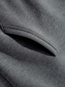 Sweat-shirt à capuche pour homme en coton épais, coupe oversize, avec logo imprimé motif couronne, 100% coton, style designer, ensemble de survêtement avec pantalon - Product Image 2