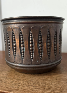 Macetas Decorativas de Metal Bronce, Urna de Cobre Antigua, Macetas Vintage para Decoración de Jardín Exterior Nórdico - Product Image 5