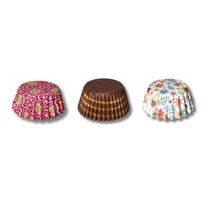 Moldes de papel glassine antiadherentes Rico para pasteles, muffins y cupcakes, reutilizables, de grado alimenticio, sin BPA, aptos para freidoras de aire y hornos, resistentes al calor, utensilio para repostería. - Product Image 1