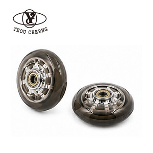 Roues en PU moulées 100x24mm 78A pour patins à roulettes en ligne, accessoires de patinage professionnel de compétition et de fitness, roues d'entraînement sportif - Product Image 4