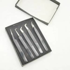 ชุดแหนบต่อขนตา Morje Surgical Precision สแตนเลสสตีล ขนาด 10 มม. พร้อมด้ามจับที่มั่นคง ปลายเรียบเนียน สำหรับอุปกรณ์ต่อขนตา - Product Image 4