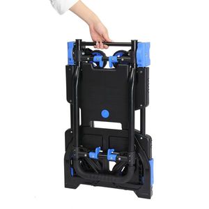 Blue 2-in-1 Luggage Trolley 150kg Capacity Cart - Product Image 6
