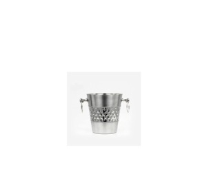 Luxury Hospitality Beverage Cooler Handmade Stainless Steel Champagne Bucket for Guest Entertainment and Beverage StorageModern - Product Image 2