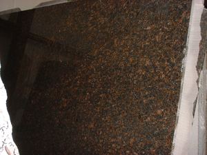 Tan Brown <b>Granite</b> Premium Slabs Polished Flamed Antiqued Honed Finishes Modern Kitchen Bathroom Flooring Wall Cladding Radial - Product Image 6