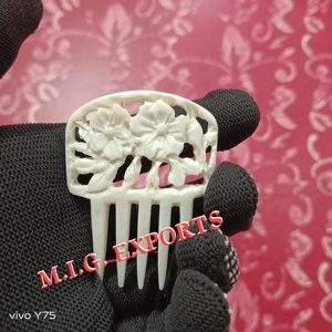 Buffalo Natural Bone Hair <b>Pin</b>/stick OR Hair fork and New style 2026 year for Bone hair <b>pins</b> are used to secure buns and twists. - Product Image 2