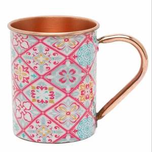 Taza de Cobre Puro Hecha a Mano, la Más Vendida al por Mayor, con Acabado Martillado de Grado Alimenticio para Cerveza Moscow Mule y Cócteles - Product Image 3