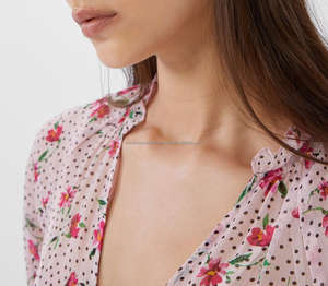 เดรสพิมพ์ลายดอกไม้สีชมพูสำหรับเด็กสำหรับงานเลี้ยงฤดูร้อนและใช้ในชีวิตประจำวันของผู้หญิงและเด็กผู้หญิง - Product Image 3