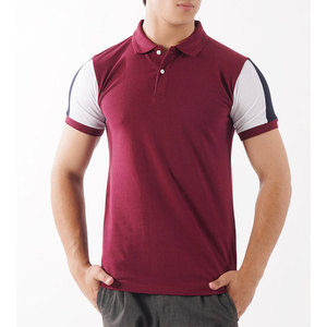Camisas de Hombre de Punto Sólido de Poliéster/Algodón de Alta Calidad, Diseño Personalizado para Golf - Product Image 5
