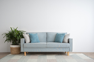 Sofá de Tres Plazas de Alta Calidad con Tapicería Moderna y Duradera, Patas de Madera Sólida para Muebles de Hogar, Sala de Estar, Hotel, Apartamento - Product Image 5