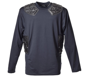 Camisetas y Pantalones de Compresión Acolchados Personalizados, Traje de Protección contra Impactos para Portero con EVA, Ropa Deportiva Transpirable para Rugby y Paintball - Product Image 1