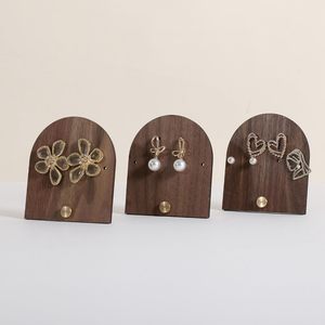 Juego de Soportes de Madera de Alta Calidad para Exhibición de Joyería, Organizador de Aretes y Collares, Mini Estante, Marca R HANDICRAFT para el Hogar - Product Image 5