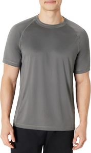 Fitness Running Mens <b>Polyester</b> <b>T</b> <b>Shirt</b> Quick Dry Breathable Short Sleeve Gym Sportswear Moisture Wicking Tee - Product Image 4