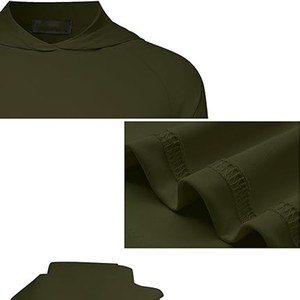 Wholesale Fishing <b>Hoodie</b> Upf 50 Performance Uv Protection <b>Long</b> <b>Sleeve</b> Custom Logo Hooded Blank Fishing <b>T</b>-<b>shirt</b> <b>T</b> <b>Shirts</b> - Product Image 4