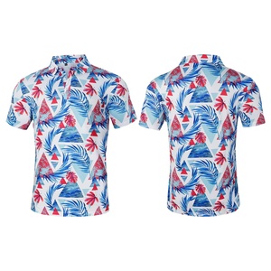 Camiseta Deportiva Informal Transpirable de Talla Grande para Hombre, con Botones de Secado Rápido, Sublimación con Estampado Completo para Golf - Product Image 4