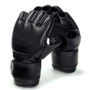 ถุงมือ MMA หนังสังเคราะห์คุณภาพสูง แบบเปิดฝ่ามือ ระบายอากาศได้ดี สวมใส่สบาย ป้องกันมือ สำหรับการฝึกซ้อมและการออกกำลังกาย - Product Image 6