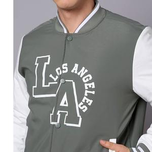 Vestes universitaires personnalisées très demandées, avec patchs, pour hommes, respirantes, grandes tailles, pour l'hiver. - Product Image 5