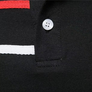 Nuevo diseño de camiseta polo para hombre, elegante y cómoda, recién llegada, estilo urbano, cuello redondo, camisas de algodón para hombre - Product Image 2