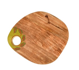 Vente chaude Planche à découper en bois naturel Planche à découper écologique portable pour servir Logo personnalisé Vente en gros disponible - Product Image 2