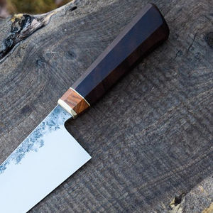 Couteau de chef de cuisine artisanal de qualité industrielle avec lame en acier Damas et design personnalisable, service OEM, garantie de 3 ans - Product Image 3