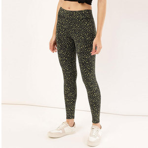 Leggings de Yoga para Mujer, Diseño Sólido, Elásticos en 4 Direcciones, Secado Rápido, Transpirables, Spandex/Nailon, Cintura Alta, Deportivos, para Gimnasio - Product Image 5