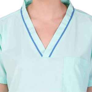 Best Quality Fabric Clinic Shirt And <b>Trouser</b> Lightweight Summer Comfort Professional Healthcare Hospital Uniform - Product Image 5