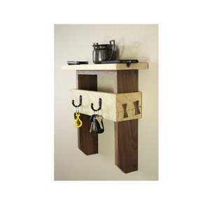 Wooden <b>Key</b> <b>Hook</b> Premium <b>Wall</b> Organizer <b>for</b> Home Entryway Hallway Living Room and Everyday <b>Key</b> Storage Solution - Product Image 4