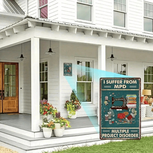 CIFbuy Targa in alluminio vintage divertente 8x12 pollici TikTok per il servizio di ritiro Temu 20,3x30,5 cm - Product Image 5