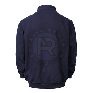 <b>Men</b> Quarter Zipper Sweatshirt Premium Quality Long Sleeve Casual <b>Pullover</b> Top Comfortable Warm Fleece Sports Outdoor Fitness - Product Image 4