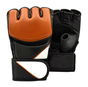 High Performance Lightweight Durable Protective Soft Unisex MMA Fight Gloves Grappling Sparring <b>Training</b> PU Customizable - Product Image 4