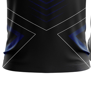 Unisex Gray Black Geometric Sublimation Transfer Print <b>Soccer</b> Jersey Short Sleeve Crew Neck Moisture Wicking Anti-Bacterial 100% - Product Image 5