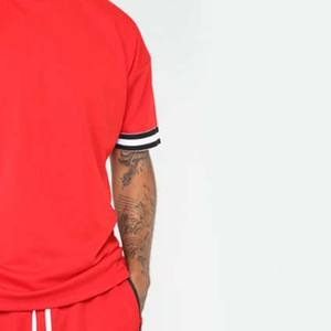 Ensemble T-shirt et short pour homme de qualité supérieure, vêtements pour adultes, vente chaude, confortable, prix abordable, respirant, logo/designs personnalisés - Product Image 2