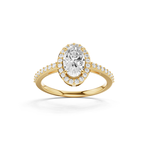 Bagues modernes en forme de poire avec détails de pierres radiantes et un attrait de joaillerie fine sophistiquée – Bagues en diamant modernes - Product Image 6