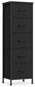 ตู้ลิ้นชักผ้า 5 ชั้นพร้อมโครงโลหะสีดำ - Product Image 1