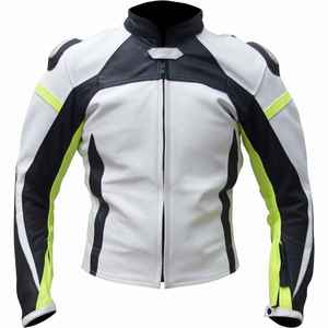 Chaqueta de Motociclista de Cuero Blindada Personalizada para Hombre, Impermeable, Cortavientos, Protectora para Invierno, Equipo de Carreras - Product Image 5