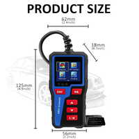 Nuevo Escáner de Códigos para Auto AT300 OBD2 Azul, Analizador de Motor de 12V, Herramientas de Diagnóstico Automotriz para Autos desde 1996