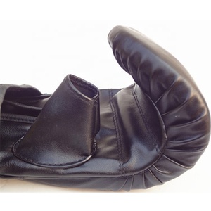 Gants de boxe en cuir véritable avec logo personnalisé, haute qualité pour les arts martiaux, unisexe, toutes tailles et couleurs, MALUNET ENTERPRIRES - Product Image 6