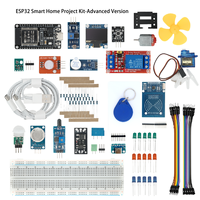 Kit de démarrage IoT ultime JYJDDIY ESP32, pack de capteurs pour maison intelligente, OLED, RFID, relais, MmWave, DHT11, apprentissage STEM, projet électronique DIY