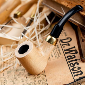 Cachimba de Madera Reutilizable de Alta Calidad, Estilo Vintage, Clásica, Portátil, Ecológica, Color Personalizado, Logotipo Personalizado, Pipa Duradera FAIZA - Product Image 1