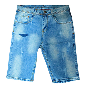 Pantalones Cortos de Mezclilla para Hombre, Corte Ajustado, Estilo Urbano, Proveedor de Pantalones Cortos de Mezclilla para Hombre, Pantalones Cortos de Mezclilla Desgastados, Fabricante de Moda Casual - Product Image 4