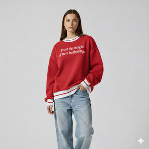 Pull à col montant à manches longues pour femme, en tissu doux, coupe confortable, silhouette moderne et style décontracté tendance. - Product Image 5