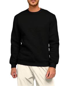 Sudadera de Forro Polar para Hombre The GYM PEOPLE, Cuello Redondo, Corte Regular, Suave, Bordada, de Secado Rápido, 100% Algodón, Invierno, 380gsm - Product Image 4