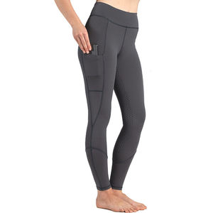 Leggings Vintage Personalizados para Mujer, Cintura Media, Transpirables, Tejido Sin Costuras, 90% Nailon, 10% Elastano, Estampado de Silicona, 220g, con Bolsillos, OEM - Product Image 2