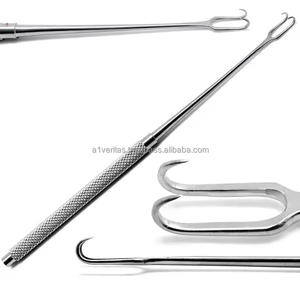 OEM A-1 personnalisable VERITAS Josephh Skin Hook 16cm écarteur chirurgical double extrémité simple caractéristiques Hemolock Instrument - Product Image 1