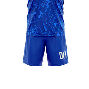 เสื้อฟุตบอลสำหรับผู้ชายชุดฟุตบอลแห้งเร็วระบายอากาศได้ดีน้ำหนักเบาขายดี - Product Image 4