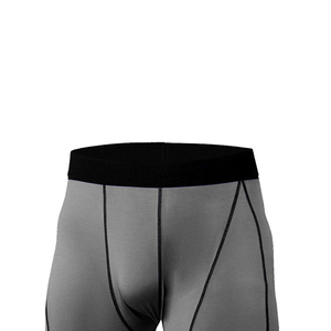 OEM Factory Rate <b>Men</b> <b>Compression</b> <b>Shorts</b> Elastic Waist Quick Dry Solid Gym Running Fitness Custom Logo Sports Wear <b>Shorts</b> - Product Image 5